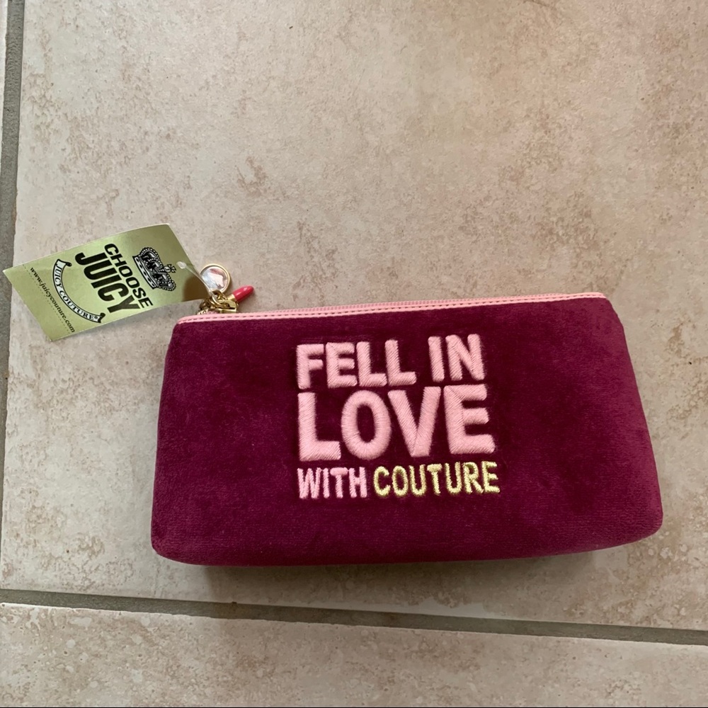 NWT Juicy Couture Cosmetic Bag